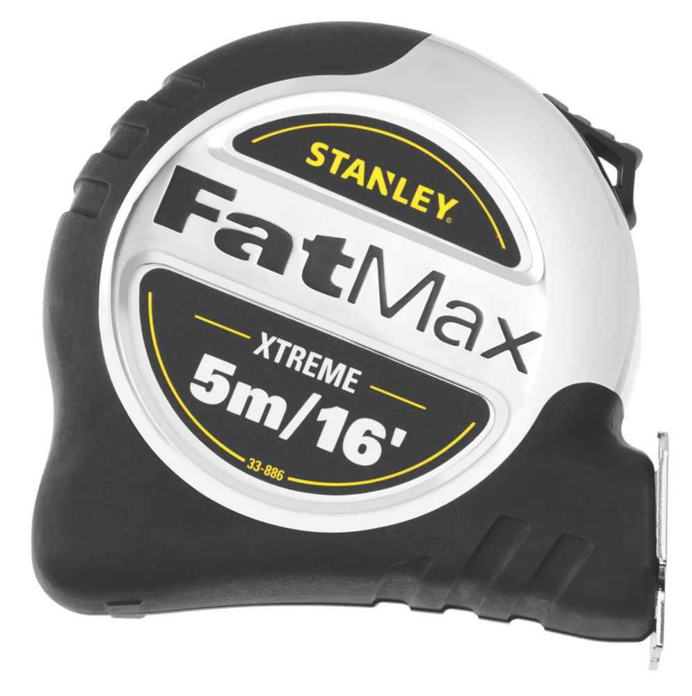 Stanley STA033864 FatMax Metric Magnetic Tape Measure with Blade Armor —  Powertools Ireland
