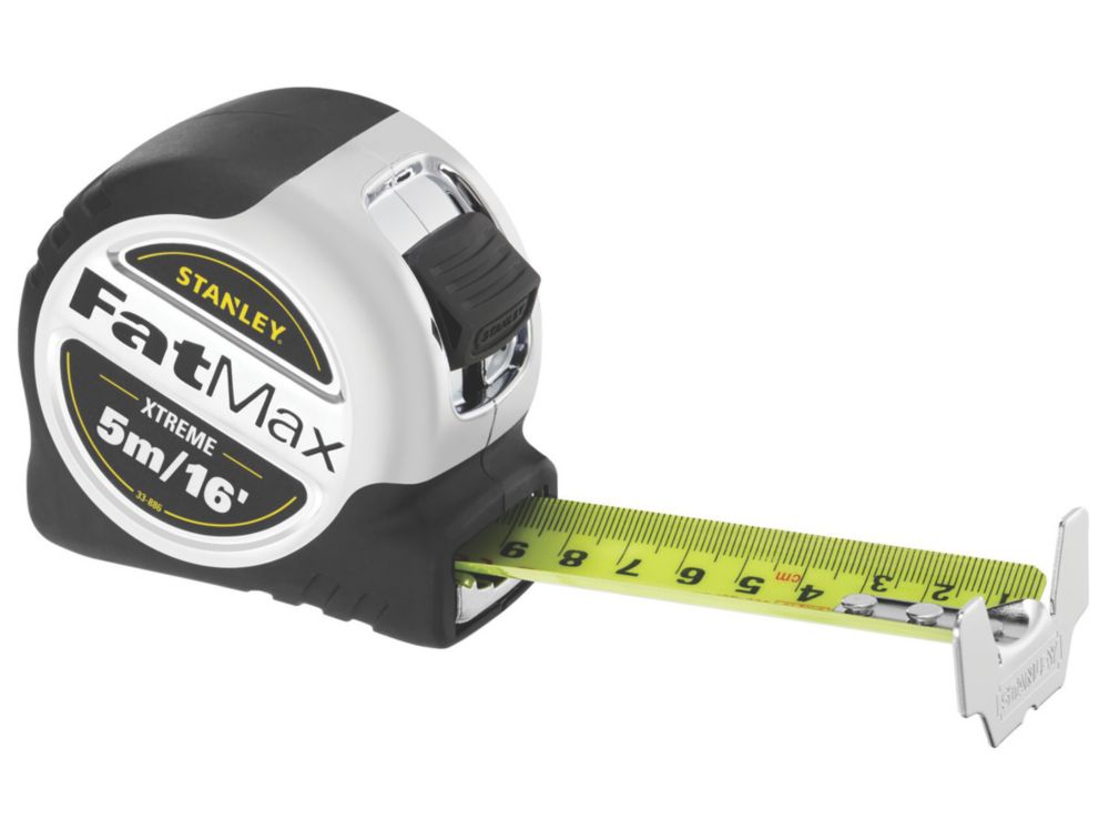 Stanley STA033864 FatMax Metric Magnetic Tape Measure with Blade Armor —  Powertools Ireland