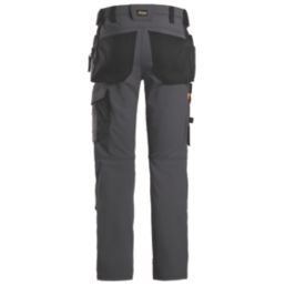Snickers 6271 Work Trousers Black 36" W 30" L