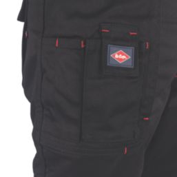 Lee Cooper LCPNT206 Classic Kneepad Trousers Black 34" W 31" L