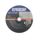 Erbauer  Metal Grinding Discs 230mm (9") x 22.2mm 5 Pack