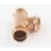 Conex Banninger B Press Gas  Copper Press-Fit Equal Tees 22mm 10 Pack