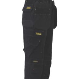 Stanley FatMax Medway Work Trousers Black 38" W 31" L