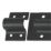 Smith & Locke Tower Gate Bolt Black 152mm