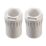 Deta TTE Female Conduit Adaptors 20mm White 2 Pack