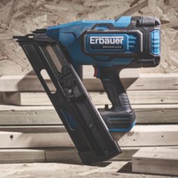 Erbauer Bright 34º Collated Nails Smooth Shank 3.1mm x 90mm 2200 Pack