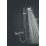 Mira Atom EV Rear-Fed Exposed Chrome Thermostatic Mixer Shower