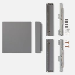 Essentials Soto Standard Drawer Box Matt Grey 400mm