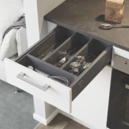 Essentials Soto Standard Drawer Box Matt Grey 400mm