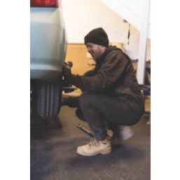 Apache Nelson Size 7  Stone  Steel Toe Cap Safety Boots