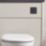 Square Dual-Flush Flushing Button Black