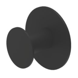 Swirl Caldew Bathroom Hook Black