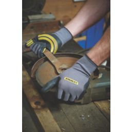 Stanley Razor Gripper Gloves Grey Large