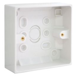 British General 900 Series 1-Gang Surface Pattress  Back Box 30mm