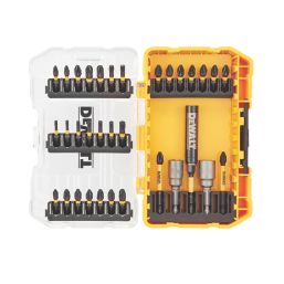 DEWALT Flextorq 6.35mm Hex Shank Mixed Screwdriver Bit Set 33 Pieces