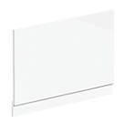 Highlife Bathrooms  Adjustable End Bath Panel 800mm Gloss White