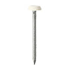Timco Polymer-Headed Nails White Head A4 Stainless Steel Shank 2.1 x 65mm 100 Pack