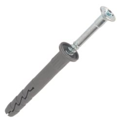 Rawlplug R-FX-N-L Nylon Hammer-In Fixings 8mm x 60mm 100 Pack