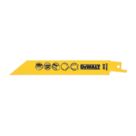 DEWALT  DT2384-QZ Multi-Material Reciprocating Saw Blades 152mm 5 Pack