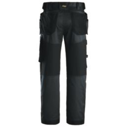 Snickers 6251 Work Trousers Black 44" W 30" L