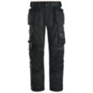 Snickers 6251 Work Trousers Black 44" W 30" L