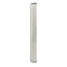 Hager Sollysta WRP1BS 1-Gang Blanking Plate Brushed Stainless Steel