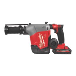 Milwaukee M18FHAFOH16-302X 18V 2 x 3.0Ah Li-Ion RedLithium High Output Brushless Cordless  SDS+ Hammer Drill With Integrated Dust Extractor