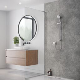 Mira Minimal EV Rear-Fed Exposed Chrome Thermostatic Mixer Shower
