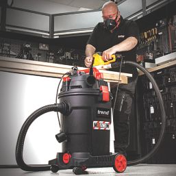 Trend T33AL 800W 25Ltr M Class Wet and Dry Dust Extractor 110V
