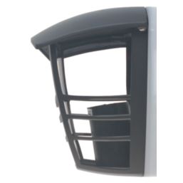Zink Perdita Outdoor Half Wall Lantern Black