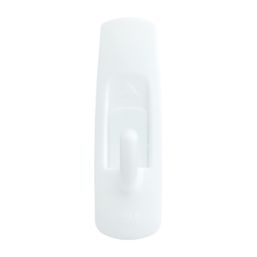 Command White Self-Adhesive Utility Hooks Medium 6 Pack