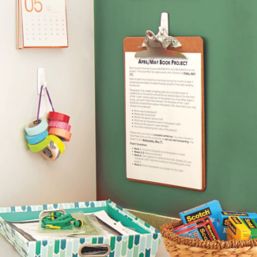 Command White Self-Adhesive Utility Hooks Medium 6 Pack