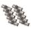 Wavin Tigris  Multi-Layer Composite Press-Fit Equal Straight Couplers 16mm 10 Pack