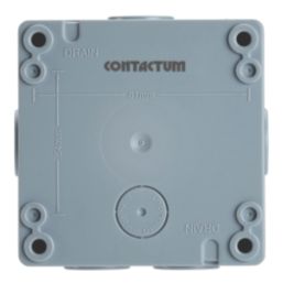 Contactum  IP66 20A 1-Gang 1-Way Weatherproof Outdoor Switch with Neon