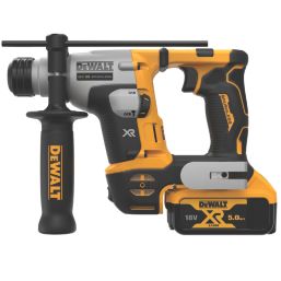 DEWALT DCH172P2-GB 2.3kg 18V 2 x 5.0Ah Li-Ion XR Brushless Cordless Ultra-Compact SDS Plus Drill