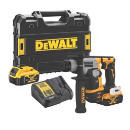 DEWALT DCH172P2-GB 2.3kg 18V 2 x 5.0Ah Li-Ion XR Brushless Cordless Ultra-Compact SDS Plus Drill