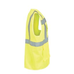 Site Ruckwood Hi-Vis Waistcoat Yellow Small / Medium 48" Chest