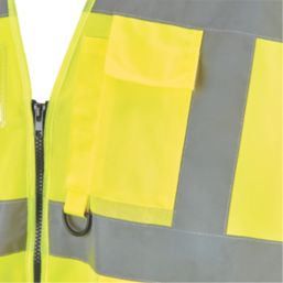 Site Ruckwood Hi-Vis Waistcoat Yellow Small / Medium 48" Chest