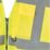 Site Ruckwood Hi-Vis Waistcoat Yellow Small / Medium 48" Chest