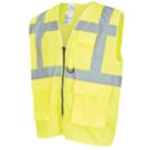 Site Ruckwood Hi-Vis Waistcoat Yellow Small / Medium 48" Chest