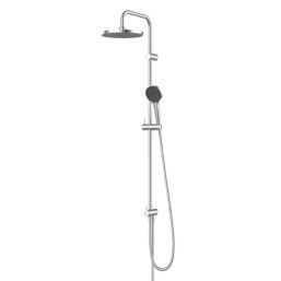 Swirl Bonda Overhead Shower Kit Chrome