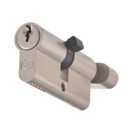 Smith & Locke  6-Pin Thumbturn Euro Cylinder 35-35 (70mm) Nickel