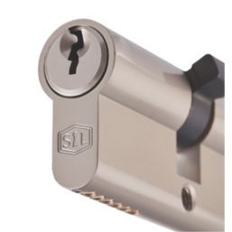 Smith & Locke  6-Pin Thumbturn Euro Cylinder 35-35 (70mm) Nickel