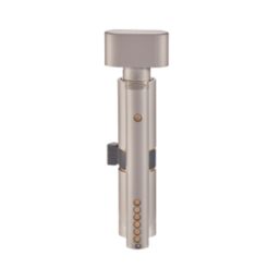 Smith & Locke  6-Pin Thumbturn Euro Cylinder 35-35 (70mm) Nickel