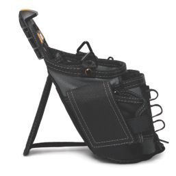 Toughbuilt ClipTech Master Electrician Pouch with Shoulder Strap Black