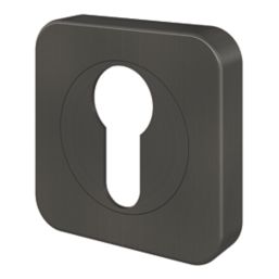 Smith & Locke Lormel Euro Escutcheon (Pair) Gunmetal 52mm