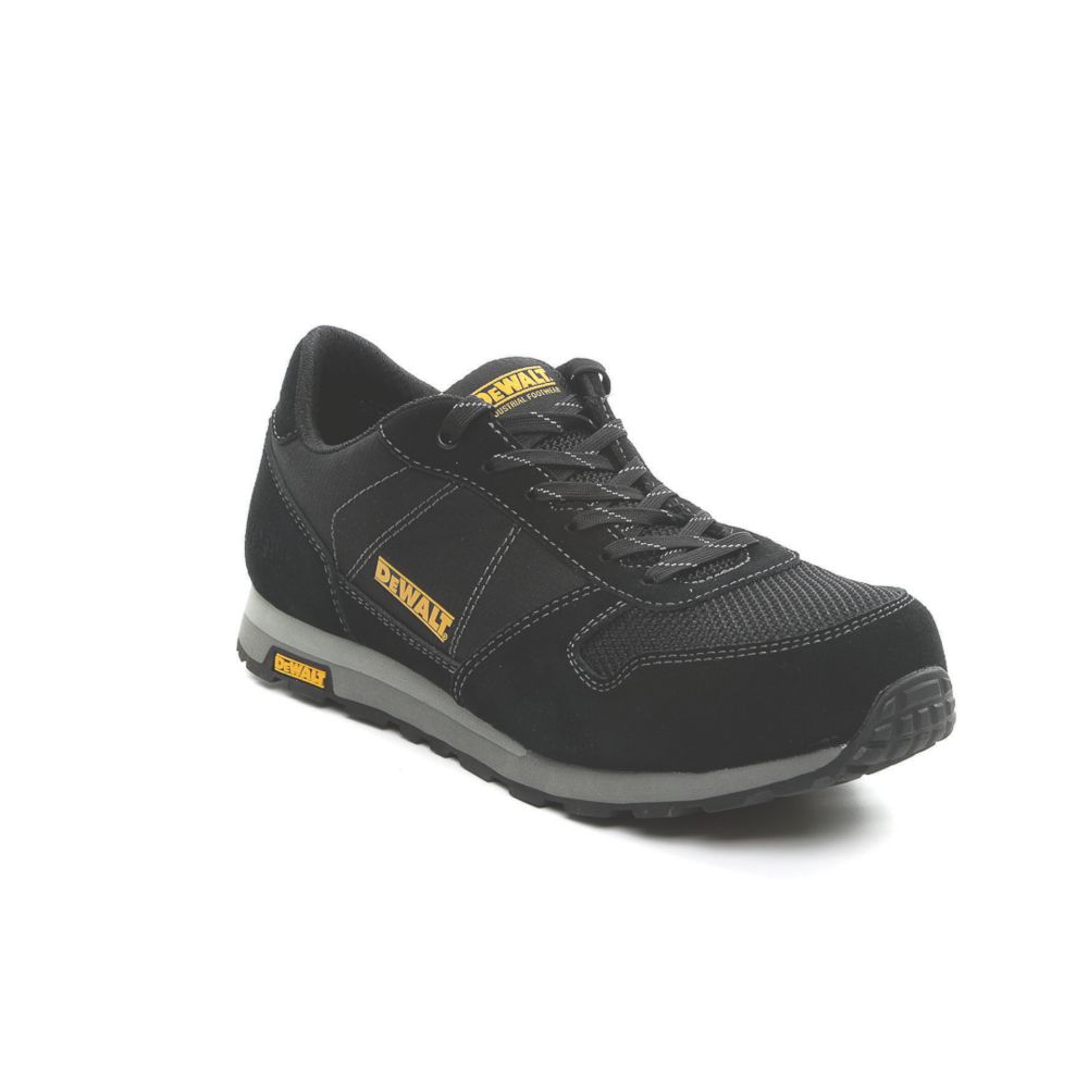 DeWalt Lennox Size 10 Black Steel Toe Cap Safety Trainers Screwfix