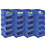 Barton TC2 Semi-Open-Fronted Storage Bins 1.27Ltr Blue 20 Pack