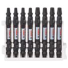 Bosch  1/4" Hex Shank Mixed Impact Control Double-Ended Screwdriver Bits 8 Piece Set