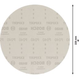 Bosch Expert M480 240 Grit Mesh Plaster & Drywall Sanding Nets 225mm 25 Pack